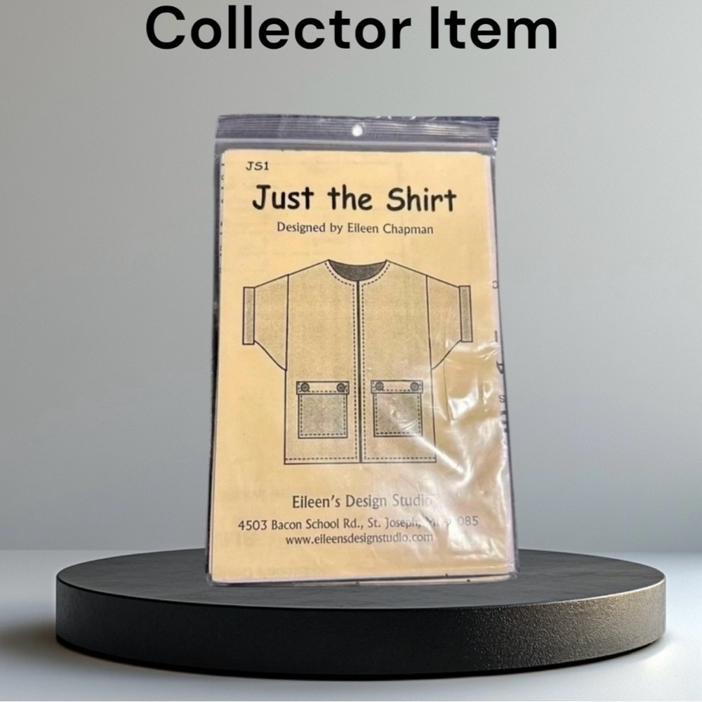 2 for $30 | Vintage Shirt Sewing  Pattern(uncut)